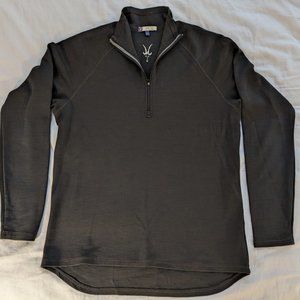 Ibex Men's Shak 1/4 zip pullover - Original - Brown - XL